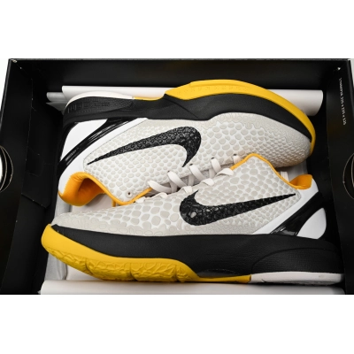  Perfectkicks Kobe 6 Protro Playoff Pack White Del Sol,CW2190-100 02