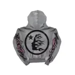 Hellstar Future Flame Hoodie Grey, FW23