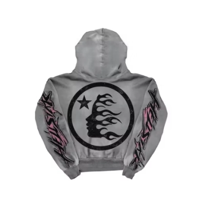 Hellstar Future Flame Hoodie Grey, FW23 02