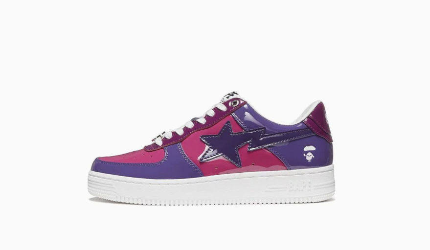  Perfectkicks A Bathing APE Bape Sta Combo Purple,1H20-191-046