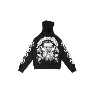 Hellstar Black Hoodie Pullovers Casual 02