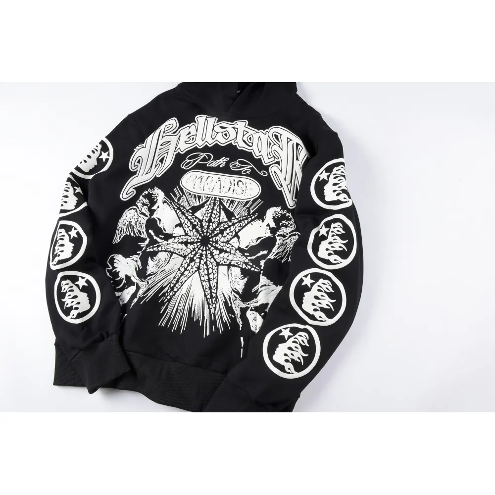 Hellstar Black Hoodie Pullovers Casual