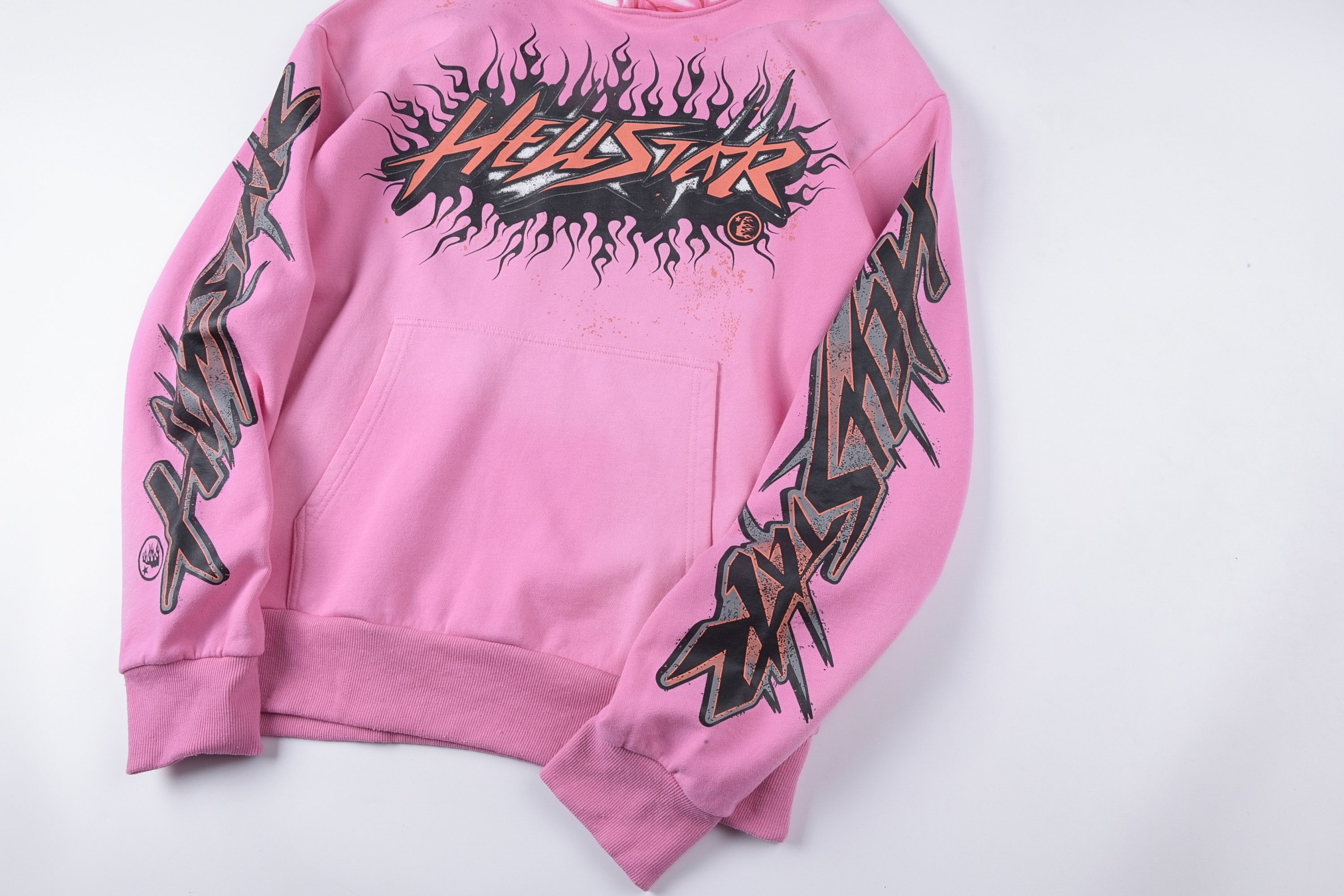 Hellstar Brainwashed Without Brain Hoodie Pink