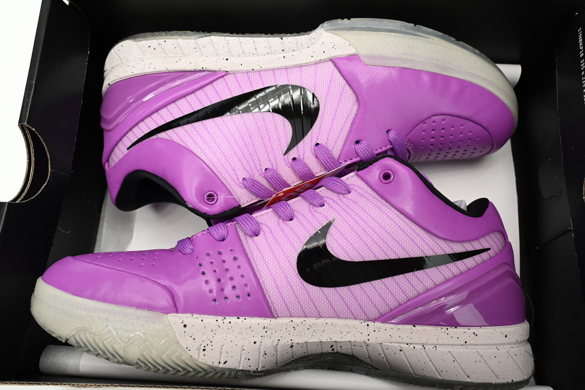  Men's Undefeated x Kobe 4 Protro “Lakers”,CQ3869-500