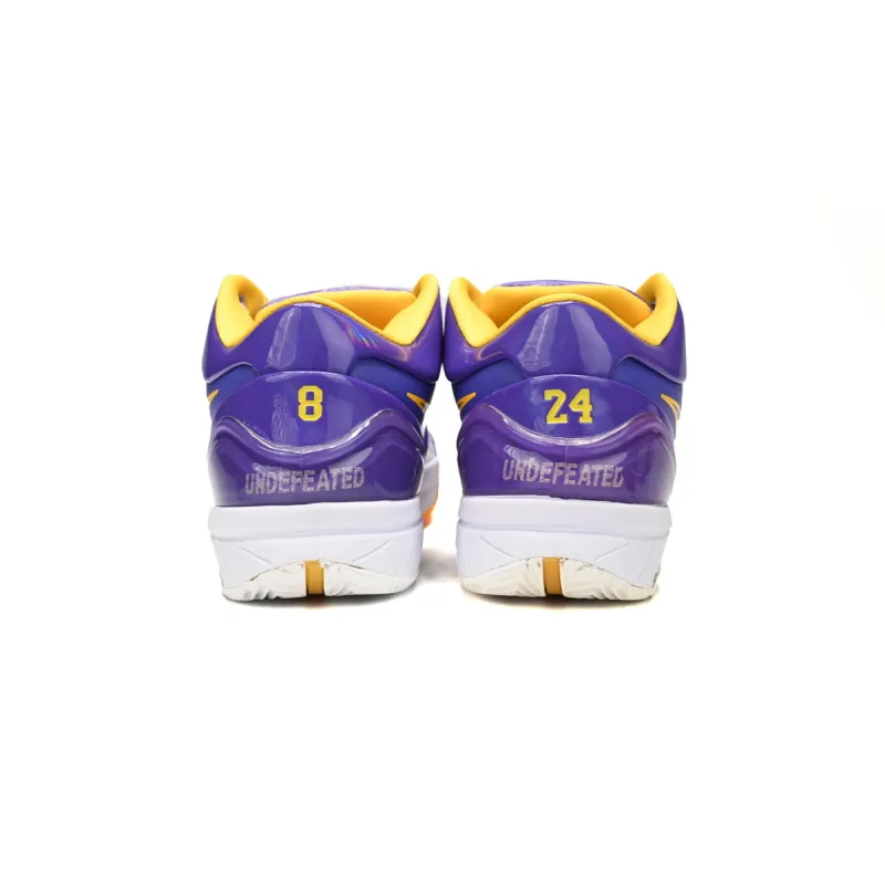  Kobe 4 Protro Undefeated Los Angeles Lakers,CQ3869-500
