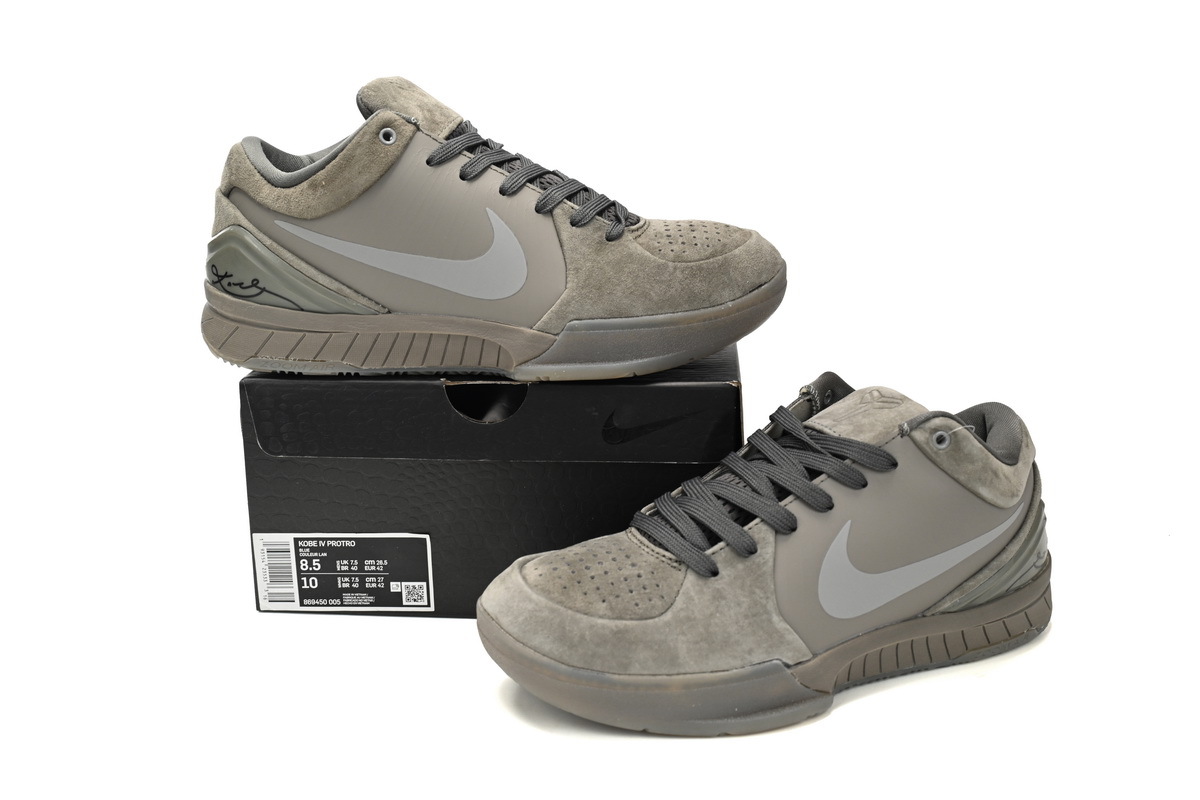  Kobe 4 Black Mamba Collection Fade to Black, 869450-005