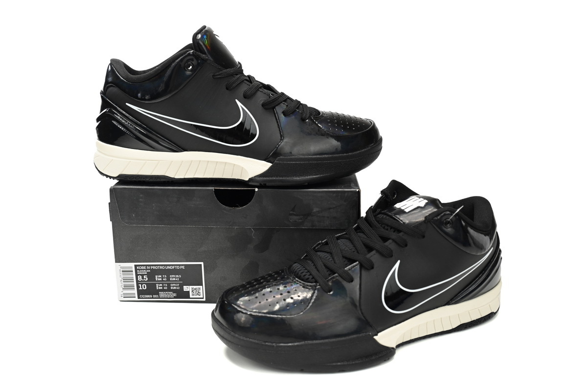  Kobe 4 Protro Undefeated Black Mamba,CQ3869-001