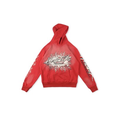 Hellstar Hoodie Red 01