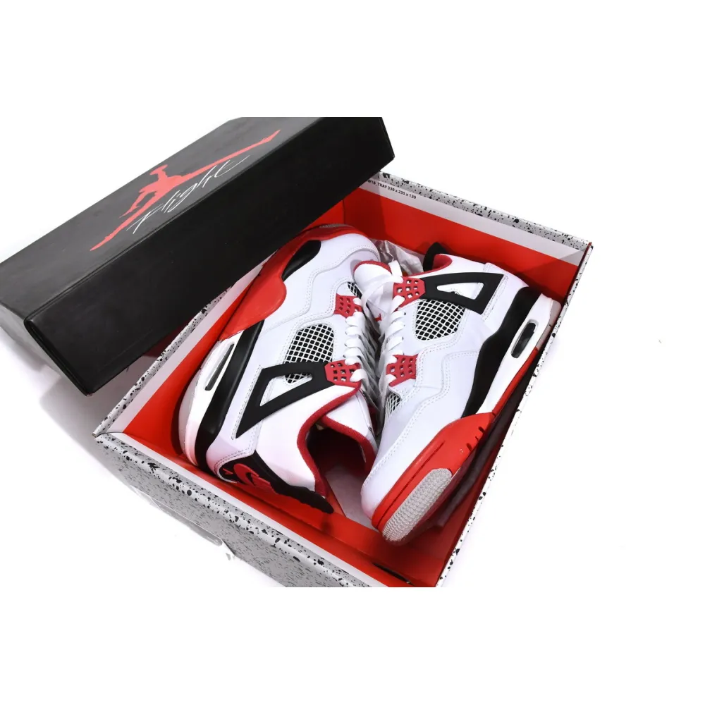 GET Jordan 4 Fire Red, DC7770-160