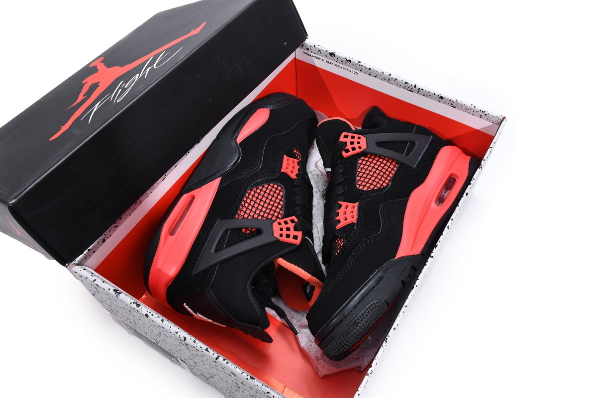  GET Jordan 4 Red Thunder, CT8527-016