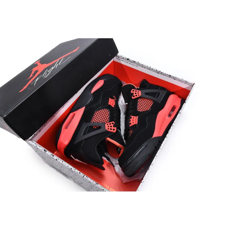  GET Jordan 4 Red Thunder, CT8527-016