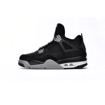  GET Jordan 4 Retro Black Canvas, DH7138-006 01