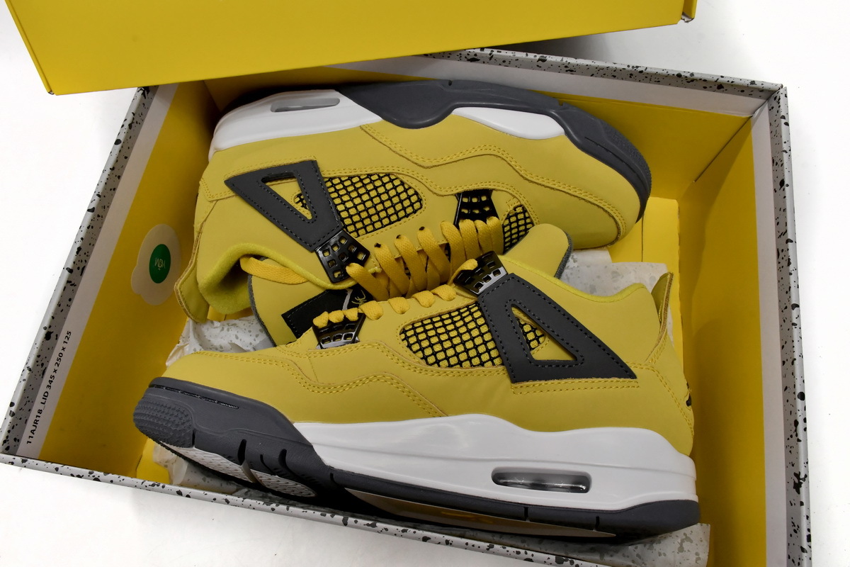  GET Jordan 4 Retro Lightning, CT8527-700