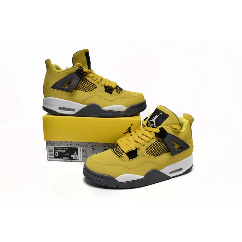 GET Jordan 4 Retro Lightning, CT8527-700