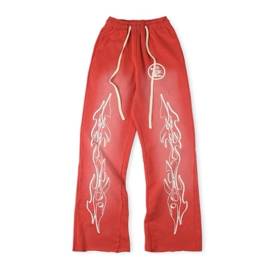 Hellstar Studios Red Sweatpants 01