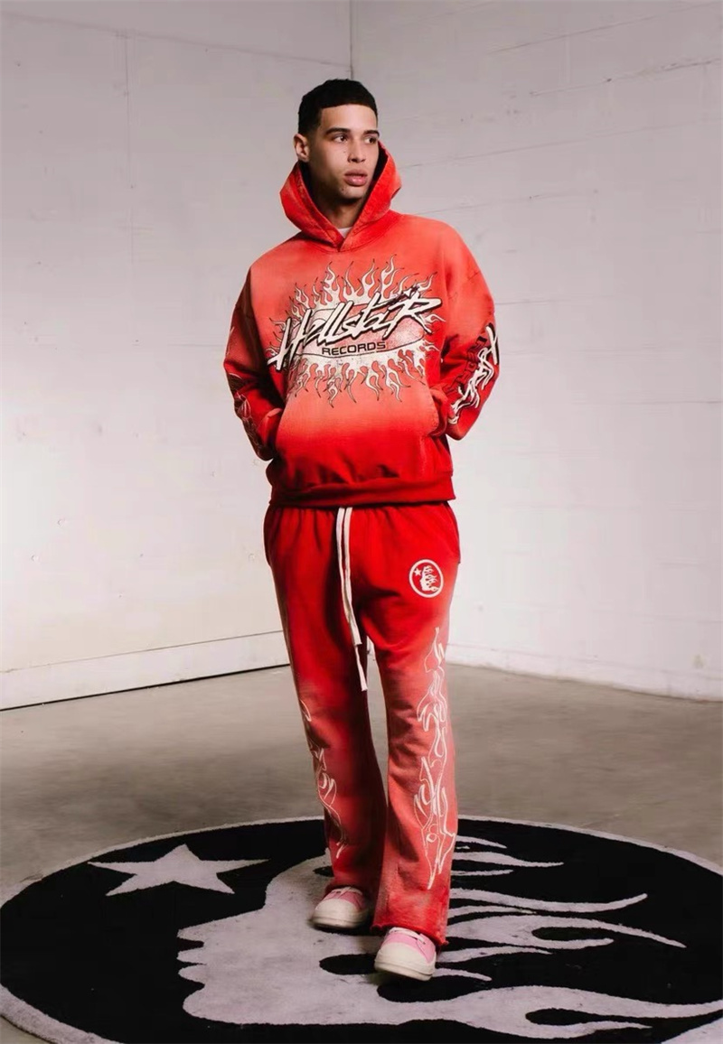 Hellstar Studios Red Sweatpants