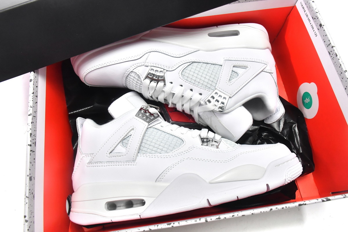  GET Jordan 4 Retro Pure Money, 308497-100