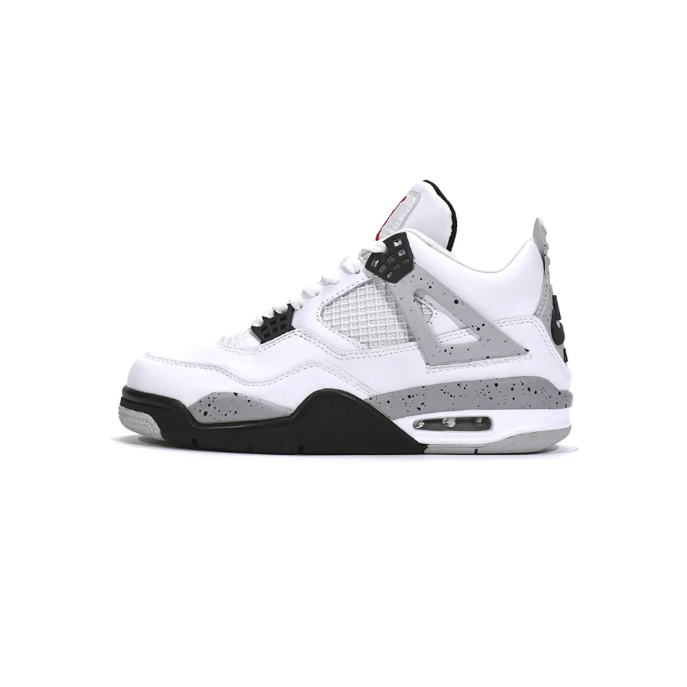 GET Jordan 4 Retro White Cement, 840606-192