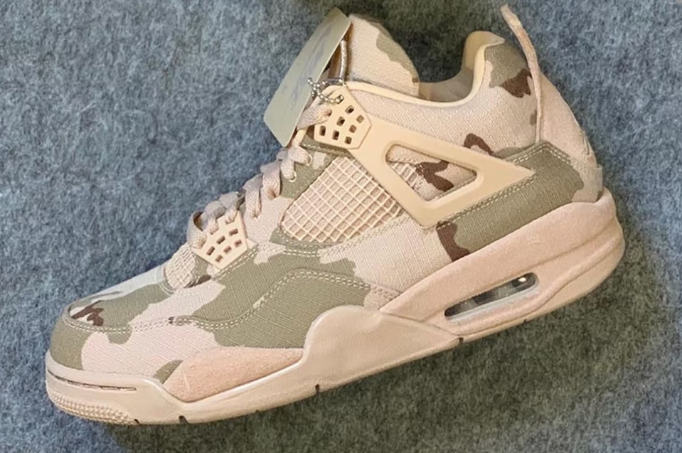  Perfectkicks Air Jordan 4 Camo x Aleali May,DJ1193-200
