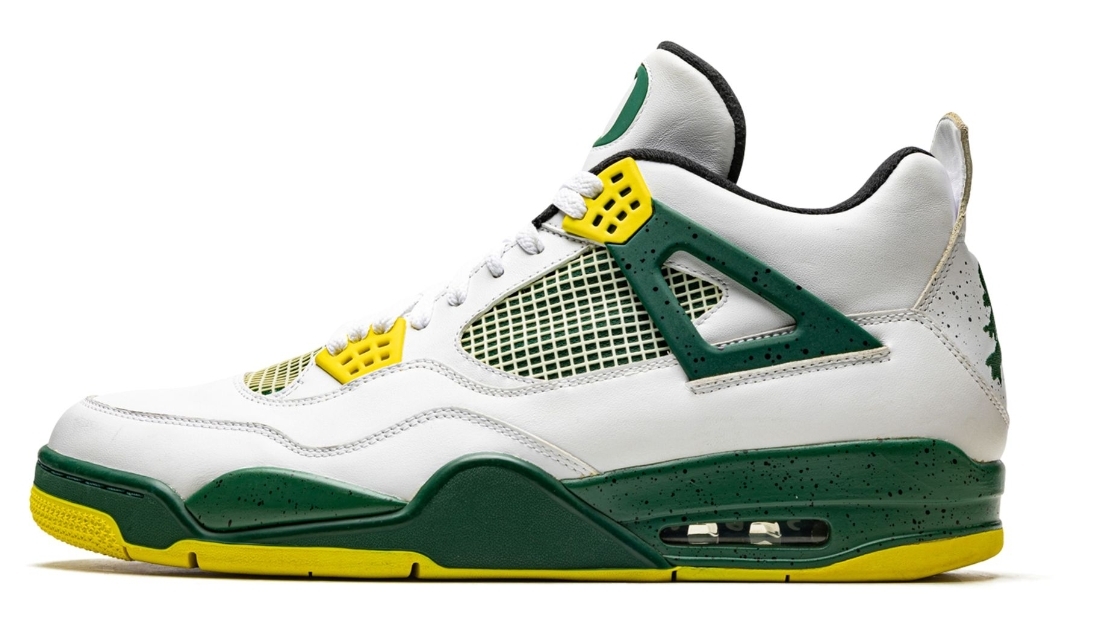  Perfectkicks AIR JORDAN 4 RETRO Oregon Ducks Duckman White