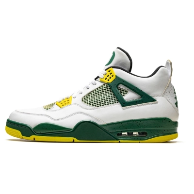  Perfectkicks AIR JORDAN 4 RETRO Oregon Ducks Duckman White 01
