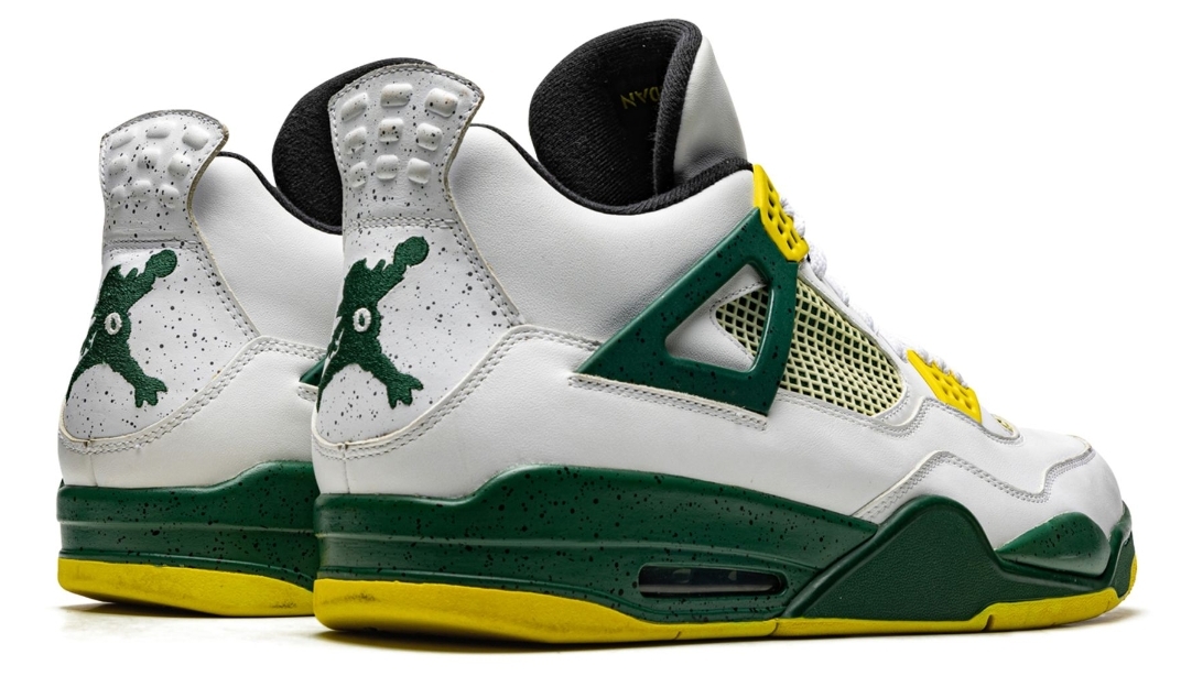  Perfectkicks AIR JORDAN 4 RETRO Oregon Ducks Duckman White