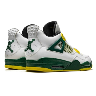  Perfectkicks AIR JORDAN 4 RETRO Oregon Ducks Duckman White 02