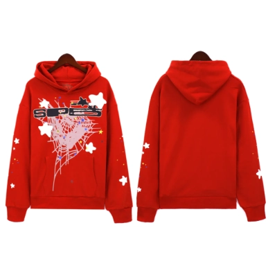  PK Sp5der Young Thug Tracksuit Red 02