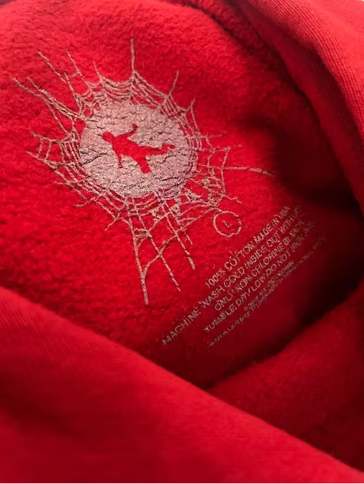  PK Sp5der x Metro Boomin Merch Red 