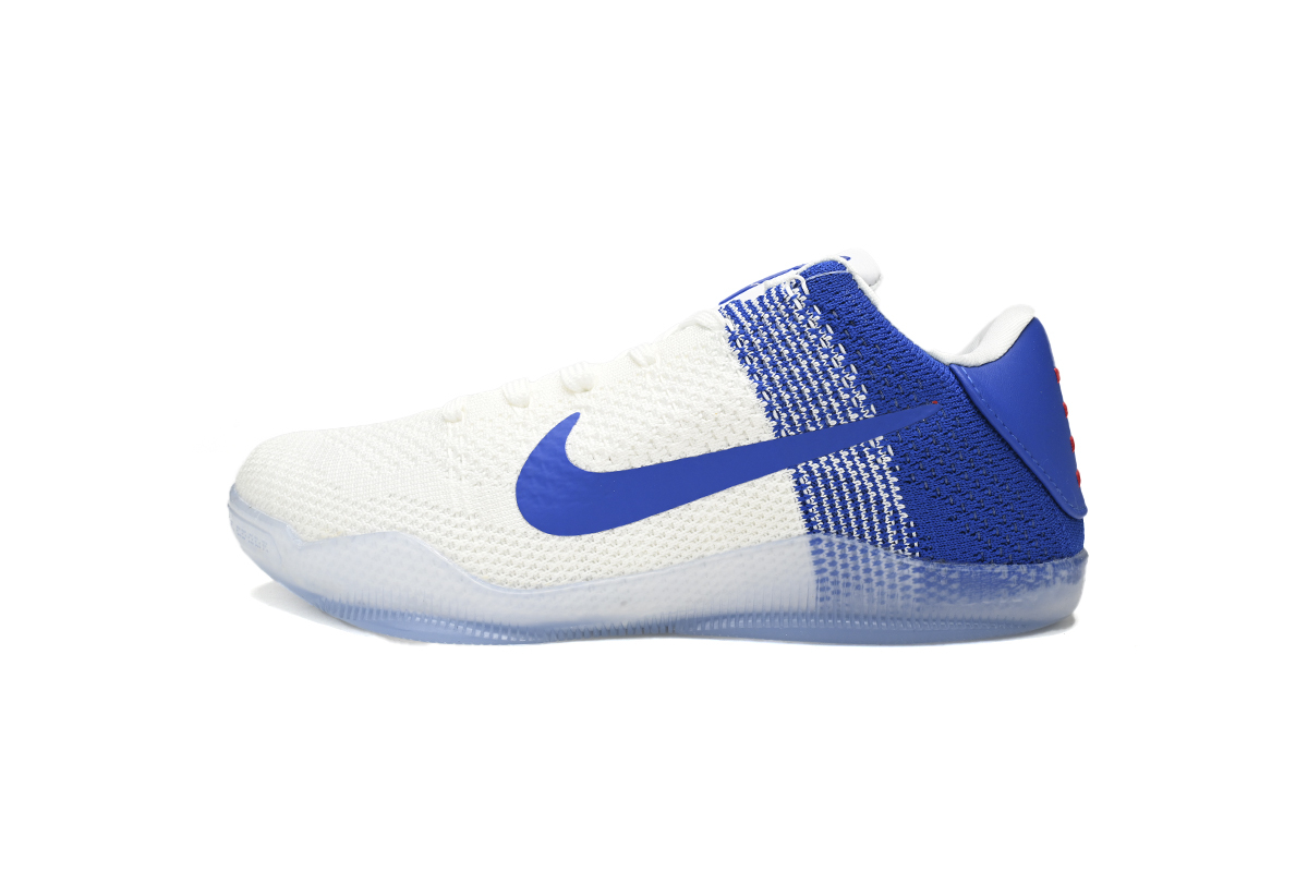  Perfectkicks Zoom Kobe 11 White Blue,822675-185