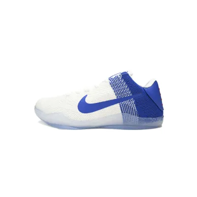  Zoom Kobe 11 White Blue,822675-185 01