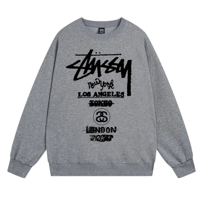  PK Stussy Hoodie White,Light Grey, Apricot, Gray,Red,Navy Blue,Black. XB531 02