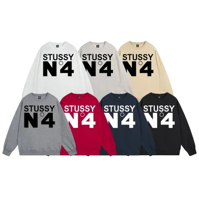 Stussy Hoodie White,Light Grey, Apricot, Gray,Red,Navy Blue,Black. XB527 01