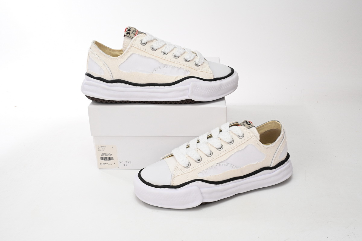  Perfectkicks MIHARA YASUHIRO White And White And Black Stripes, NO.783
