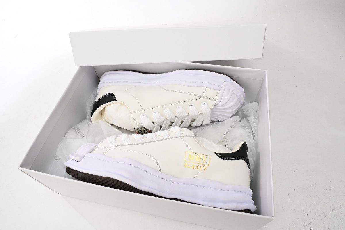  Perfectkicks MIHARA YASUHIRO White And White Black Gold, NO.702