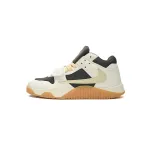 H12 Travis Scott x Jordan Cut The Check Nice Kicks White Brown, FZ8117-100