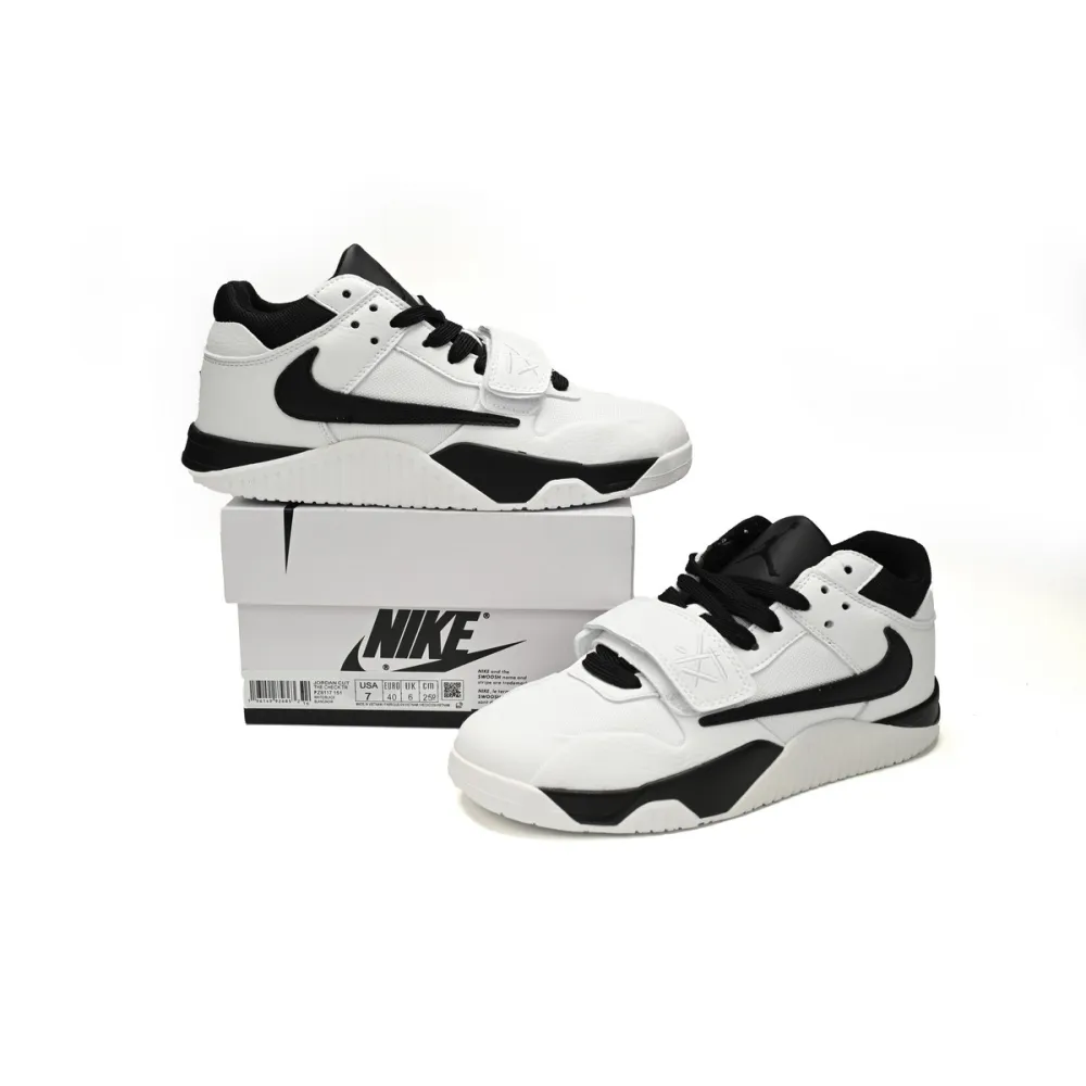  Get Travis Scott x Jordan Cut The Check Nice Kicks Black Panda, FZ8117-151