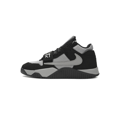 H12 Travis Scott x Jordan Cut The Check Nice Kicks Black Charcoal, FZ8117-481 01