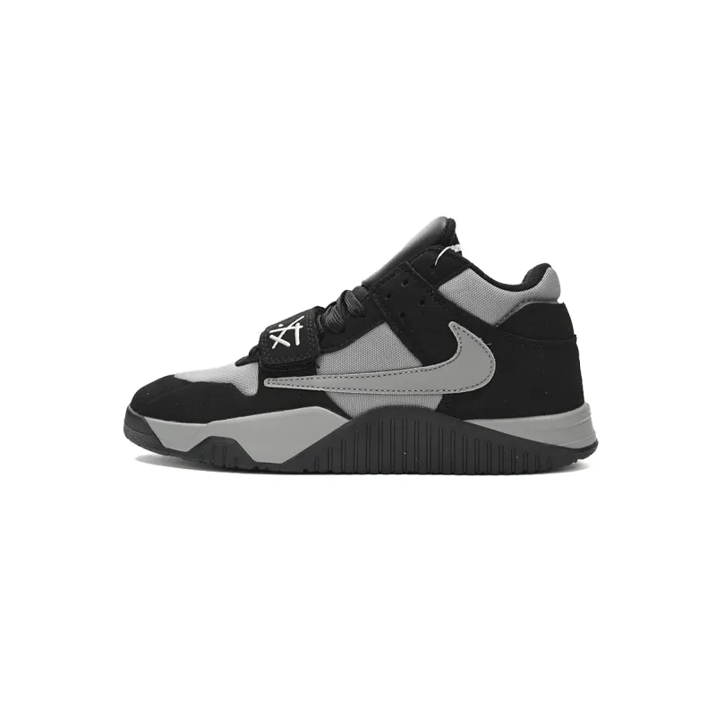  Get Travis Scott x Jordan Cut The Check Nice Kicks Black Charcoal, FZ8117-481