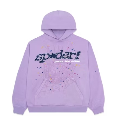  PK Sp5der Acai Hoodie Purple,SS23