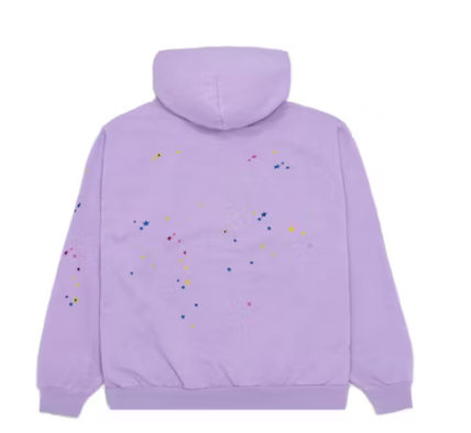  PK Sp5der Acai Hoodie Purple,SS23