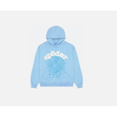  PK Sp5der Web Hoodie Sky Blue 01
