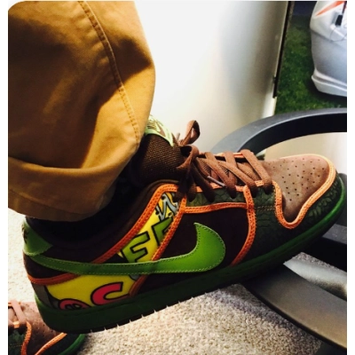  Perfectkicks SB Dunk Low de la soul 2015,AR27845 02