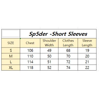 【Limited Free Shipping】 Perfectkicks Sp5der Short Sleeves 69601 02