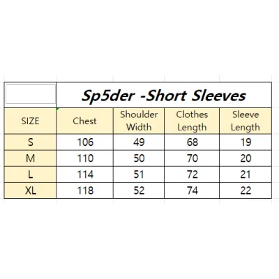 Sp5der Short Sleeves 910 02
