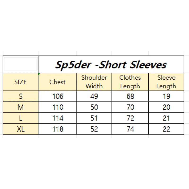 【Limited Free Shipping】 Perfectkicks Sp5der Short Sleeves 896