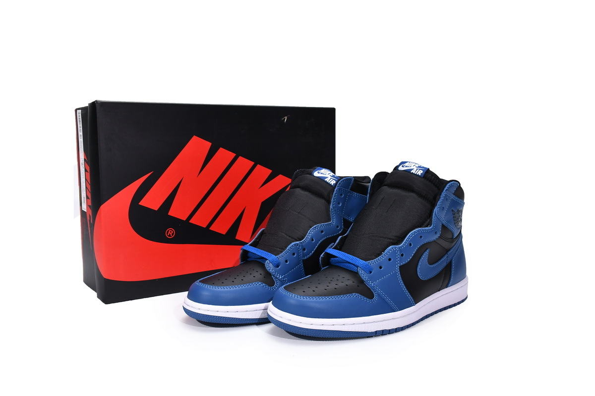 GET Jordan 1 Retro High OG Dark Marina Bluem,555088-404