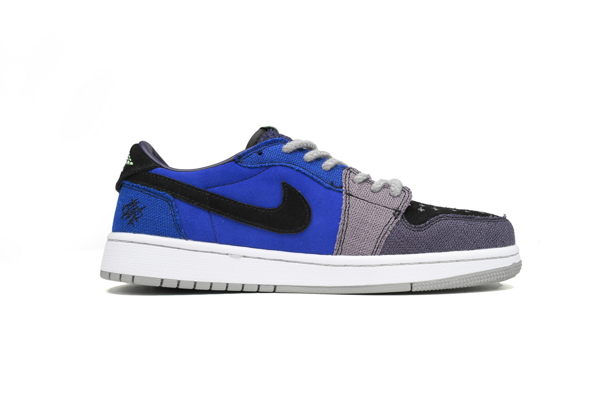  GET Zion Williamson x Air Jordan 1 Low OG Voodoo, DZ7292-420