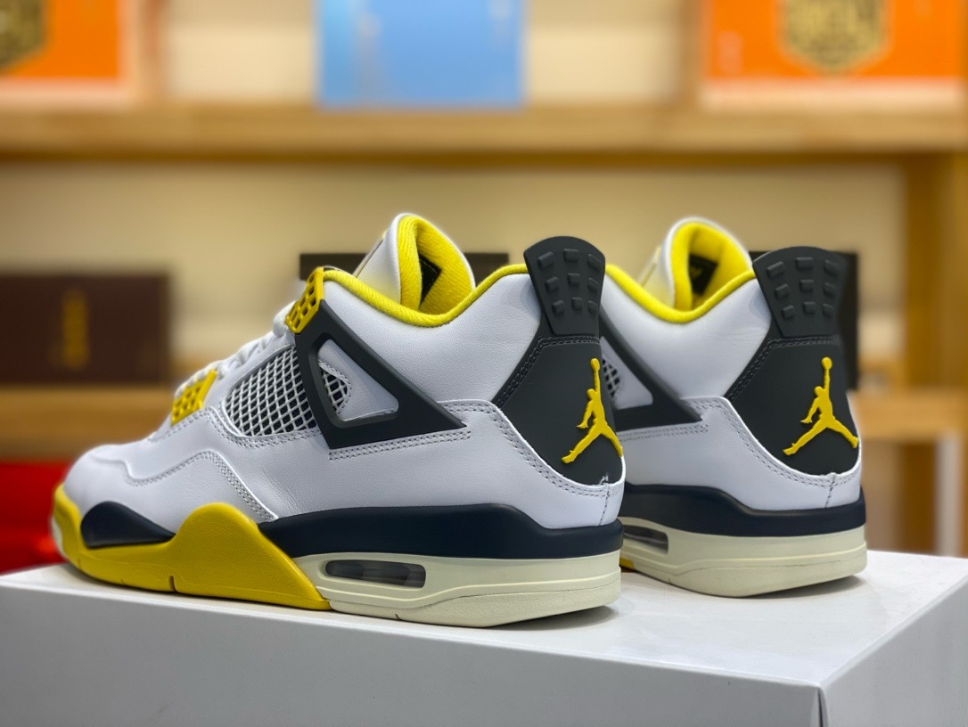  Perfectkicks Air Jordan 4  VIVID SULFUR,AQ9129-101 