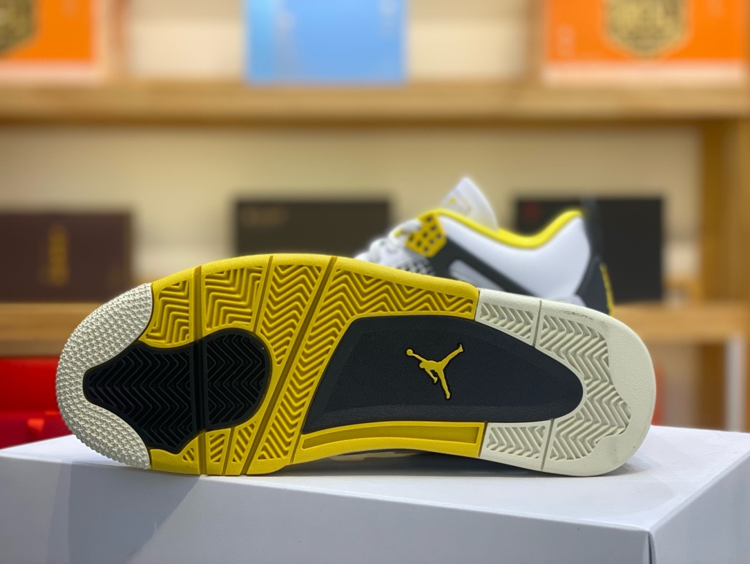  Perfectkicks Air Jordan 4  VIVID SULFUR,AQ9129-101 